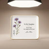 To My Daughter Jewelry Dish September