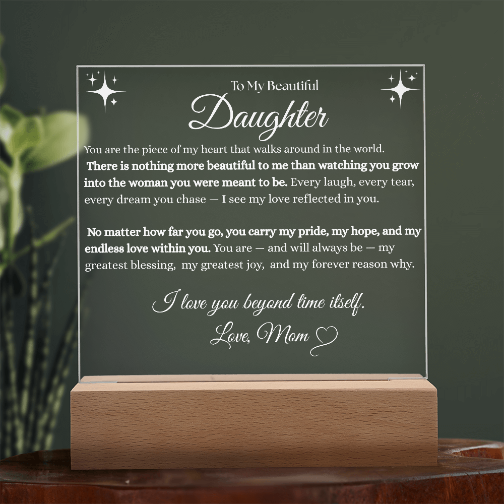 I love you beyond this lifetime.