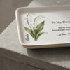 To My Daughter, Love Mom May Jewelry Dish