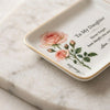 To My Daughter Jewelry Dish June Rose